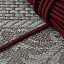 Шнур плетеный эластичный, 2,2 мм, п/эфир, латекс (бордо)