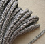 Шнур плетеный отделочный (серебро)