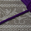 Шнур плетеный отделочный (фиолетовый)