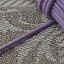 Шнур плетеный эластичный, 2,2 мм, п/эфир, латекс (лаванда)