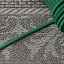 Шнур плетеный эластичный, 2,2 мм, п/эфир, латекс (св.зеленый)